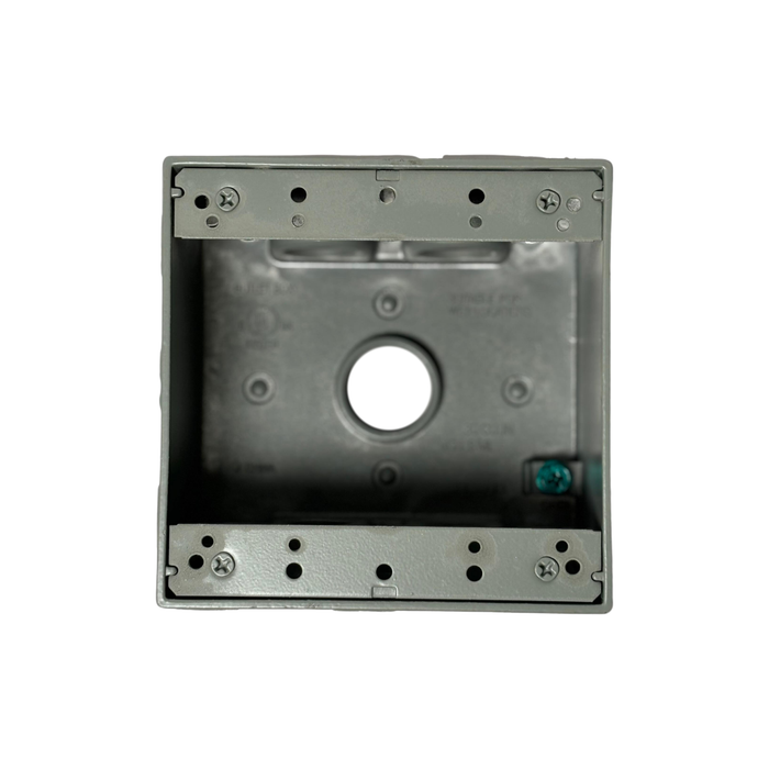 Caja Cuadrada de Aluminio