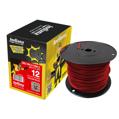 CABLE THW-LS/THHW-LS CAJA CARRETE 100MTS INDIANA