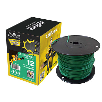 CABLE THW-LS/THHW-LS CAJA CARRETE 100MTS INDIANA