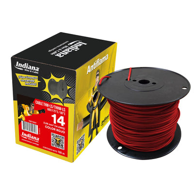 CABLE THW-LS/THHW-LS CAJA CARRETE 100MTS INDIANA