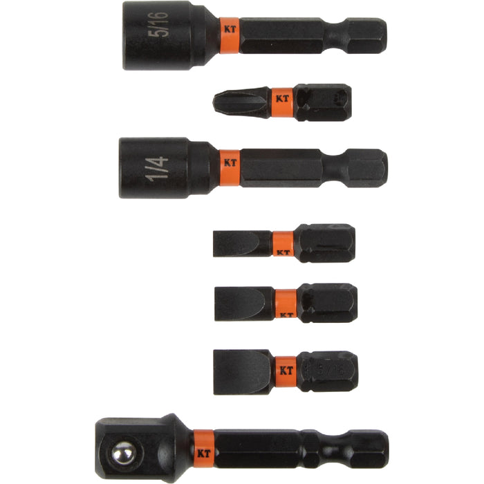 Juego de puntas para desarmador de impacto ProFlex, 40 piezas