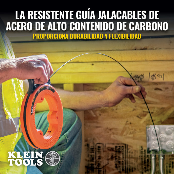 GUÍA JALACABLES DE ACERO KLEIN