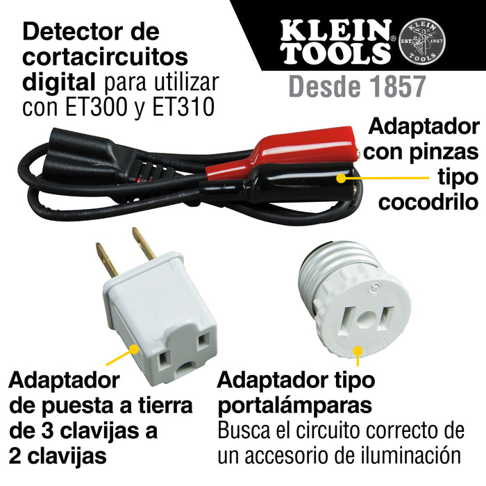KIT DE DETECTOR DE CORTACIRCUITOS, KLEIN TOOLS