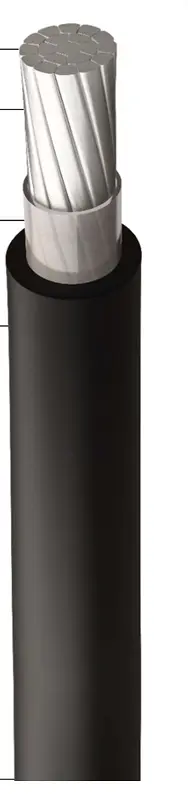 [ST50] CABLE DE ALUMINIO AA-8000 XHHW-2 LS METROS VIAKON (#6)