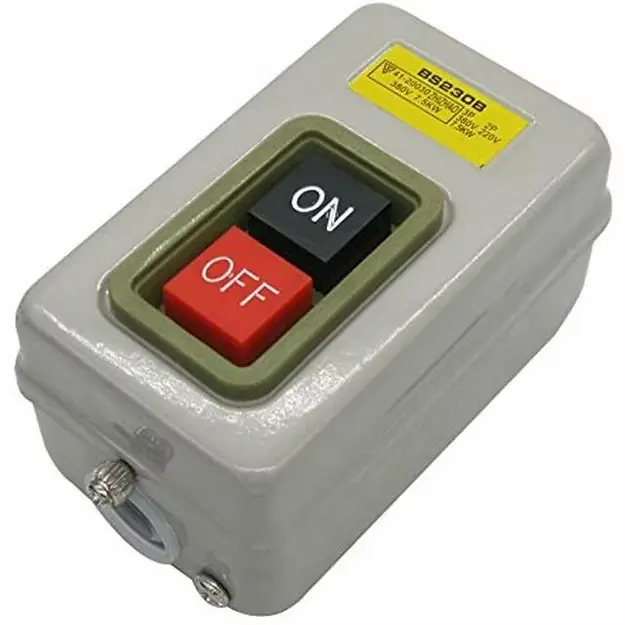 [BS230B] BOTONERA PARO Y ARRANQUE 30 AMP ESCALA ELECTRIC