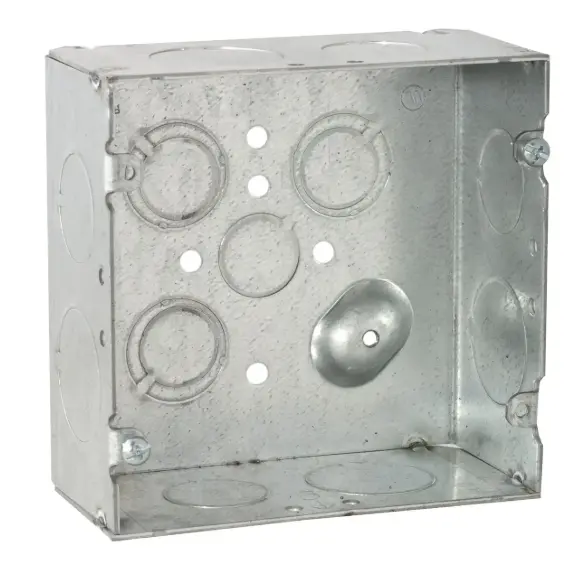 CAJA GALVANIZADA 4 11/16" (5X5") KO 1" -3/4", RACO