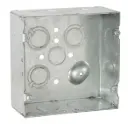 CAJA GALVANIZADA 4 11/16" (5X5") KO 1" -3/4", RACO