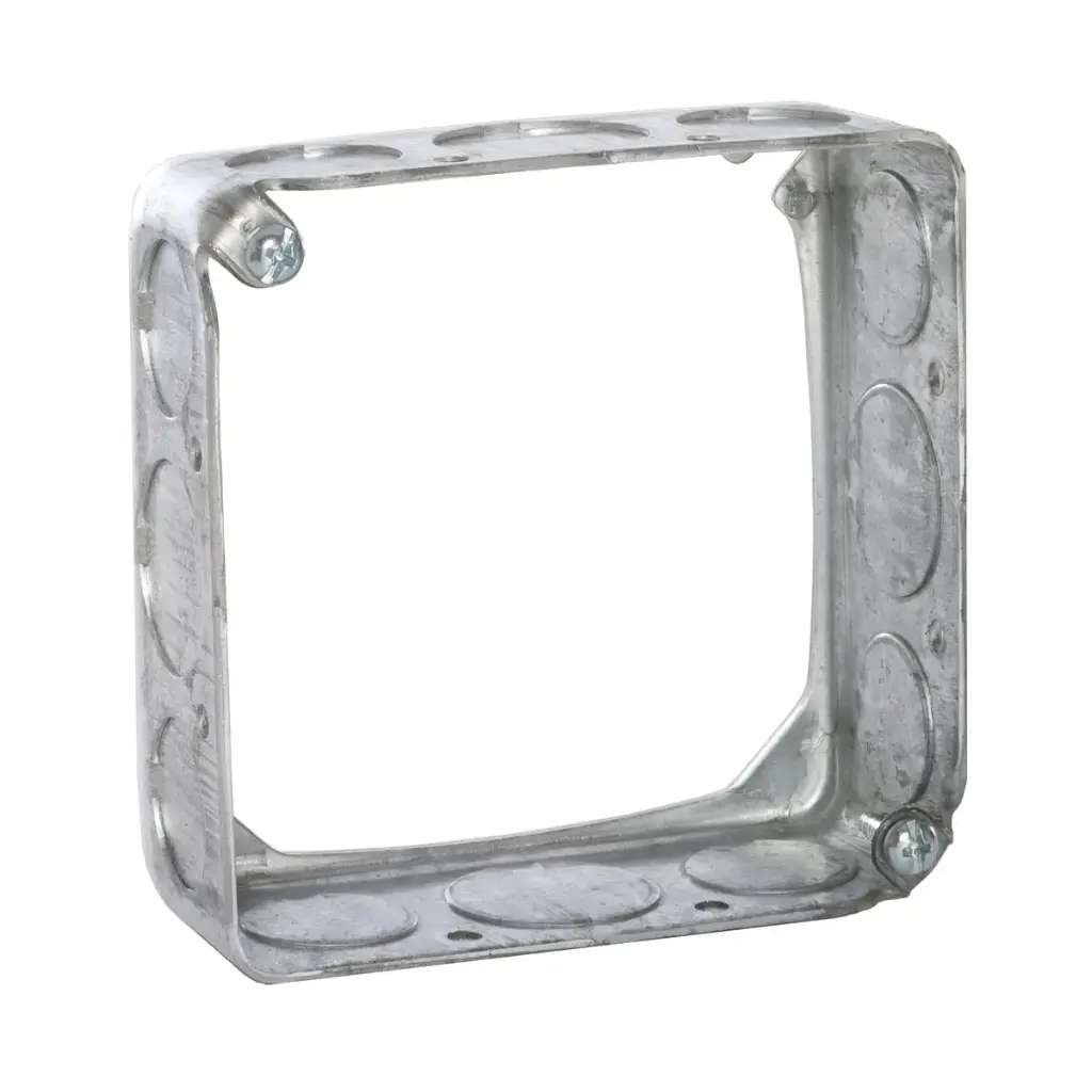 [SC44-M] SOBRECAJA GALVANIZADA 4X4", 1 1/2" PROF, KO 1/2" Y 3/4", RACO