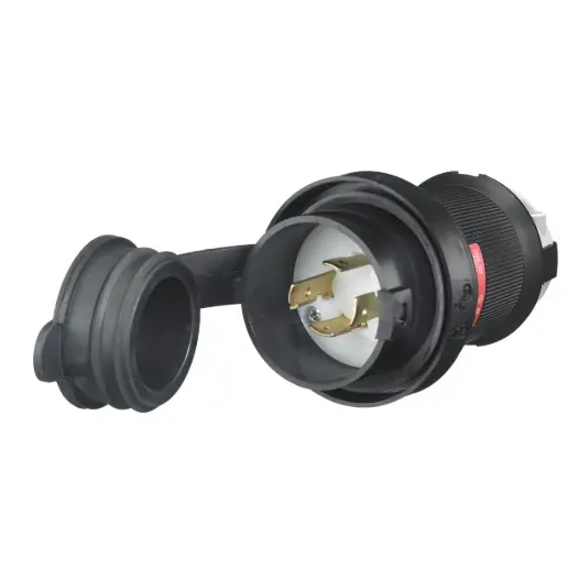 CLAVIJA DE BLOQUEO INDUSTRIAL L16-20P, 20A 480V TRIFÁSICO DELTA, A PRUEBA DE AGUA, WDK
