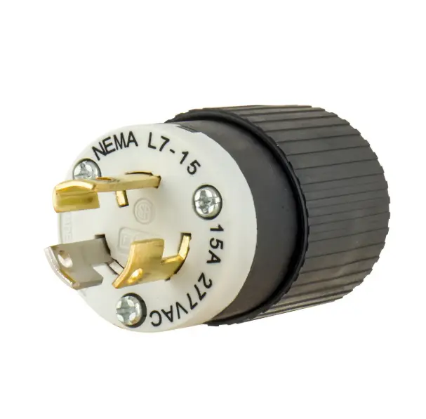 [4770NP] CLAVIJA DE BLOQUEO INDUSTRIAL L7-15P, 15A 277V, BRYANT