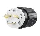 CLAVIJA DE BLOQUEO INDUSTRIAL L6-20P, 20A 250V, BRYANT