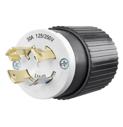 CLAVIJA DE BLOQUEO INDUSTRIAL L14-30P, 30A 125/250V, BRYANT 