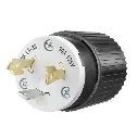 CLAVIJA DE BLOQUEO INDUSTRIAL L5-30P, 30A 125V, BRYANT
