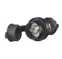 CLAVIJA DE BLOQUEO INDUSTRIAL L16-30P, 30A 480V TRIFÁSICO DELTA, A PRUEBA DE AGUA, WDK