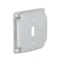 TAPA GALVANIZADA 4X4" PARA APAGADOR SENCILLO, RACO