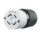 TOMA DE BLOQUEO INDUSTRIAL COLGANTE L15-30R, 30A 250V TRIFÁSICO DELTA, BRYANT