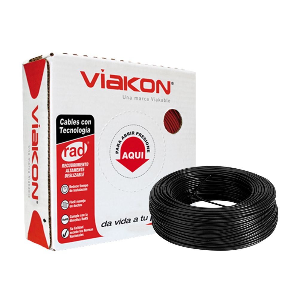 CABLE THW-2-LS/THW-LS 600V CAJA VIAKON