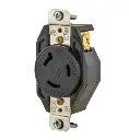 RECEPTÁCULO DE BLOQUEO EMPOTRABLE INDUSTRIAL L5-20R, 20A 125V, BRYANT