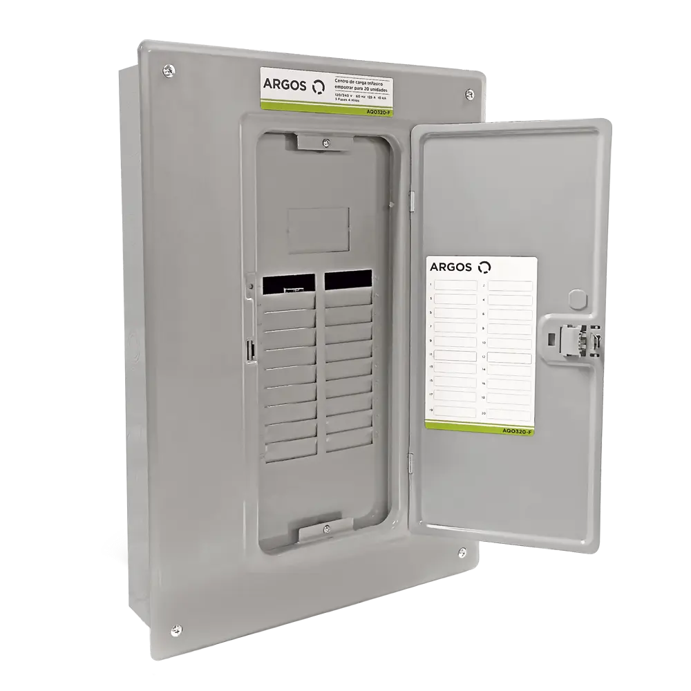CENTRO DE CARGA 120/240V, NEMA 1, ARGOS