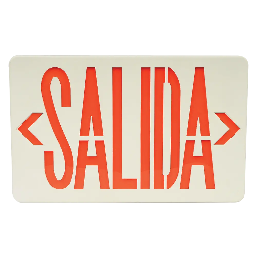 [9401592] LÁMPARA DE SEÑALIZACIÓN "SALIDA" ARGOS (ROJO)