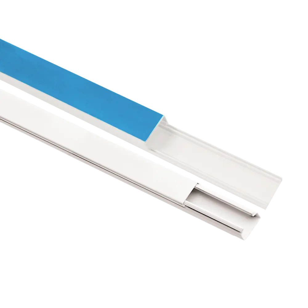 [CMA10X10AD] CANALETA CON ADHESIVO ARGOS (1 vía, 10x10)