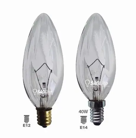 [S00510] FOCO TORPEDO 130V CLARO SAGLITE (40W, E12)