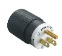 CLAVIJA RECTA 5-15P, 15A 125V, USO INDUSTRIAL/COMERCIAL, BRYANT