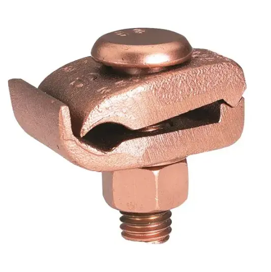 [GB4C] CONECTOR A BARRA PARA CABLE DE COBRE, BRONCE, BURNDY (GB, #8-#4)