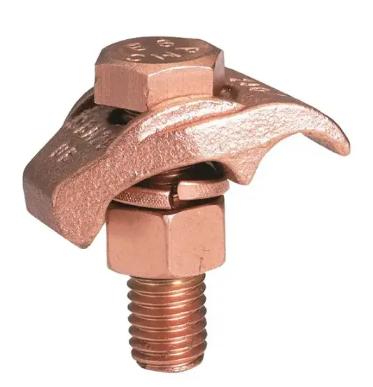 CONECTOR A BARRA PARA CABLE DE COBRE, BRONCE, BURNDY