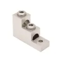ZAPATA MECÁNICA UNIVERSAL DE 2 ENTRADAS, 1 ORIFICIO, PARA CABLE DE 6 AWG A 300 KCMIL, USO BIMETÁLICO, BURNDY