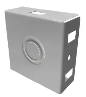 [4KDUTCACGA63] TAPA CIERRE PARA DUCTO ALCODM (6.3X6.3X3.8 cm)