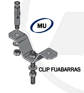 ABRAZADERA CLIP FIJABARRA