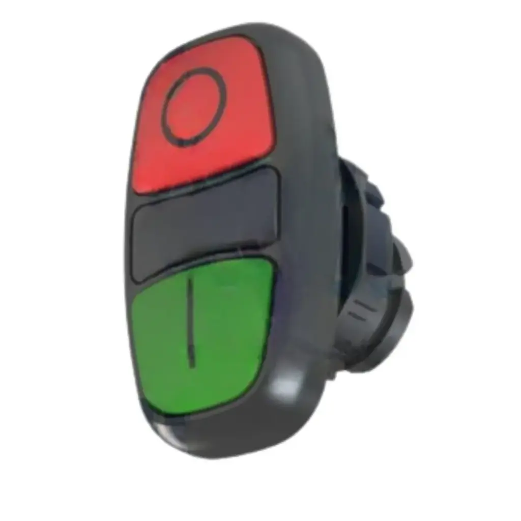 [12756198] BOTON DOBLE ARRANQUE Y PARO IP66 VERDE-ROJO, WEG