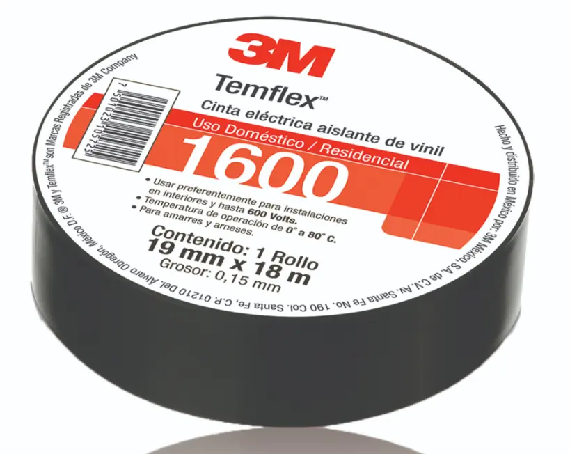 CINTA AISLANTE 3M TEMFLEX 165