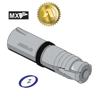 [Z36] EXPANSOR Z, ANCLO (3/16")