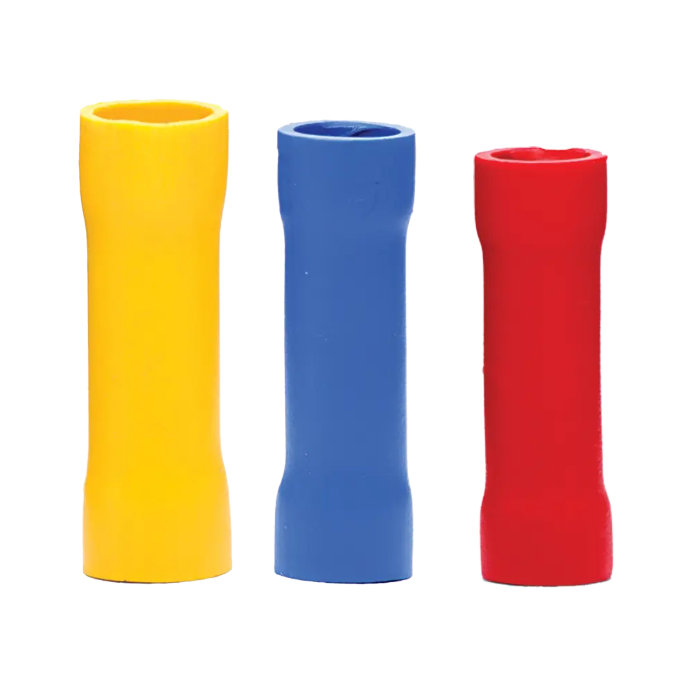 [TNA601] CONECTOR A TOPE AISLADO PVC (ROJO, #22 - #16)