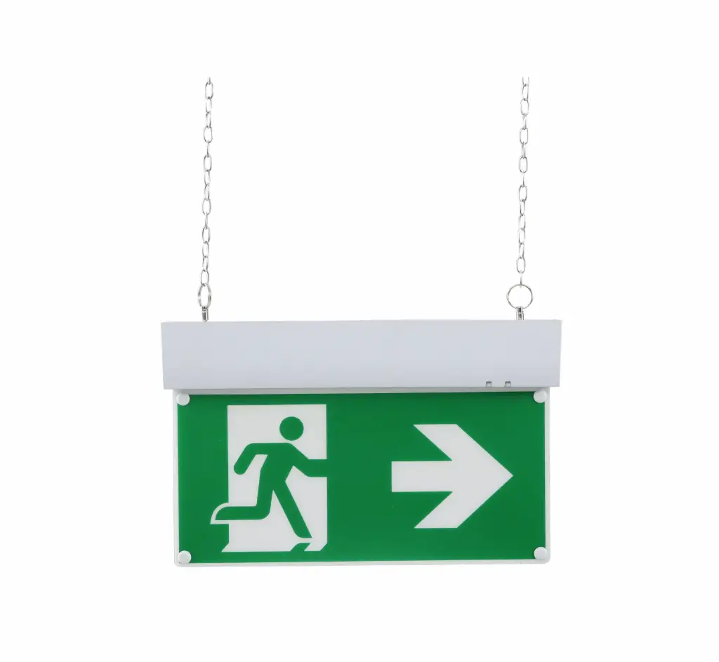 [P40073L-01] LUMINARIO LED DE EMERGENCIA 4S 1.8W 120-277V IP20 VERDE LUMIANCE