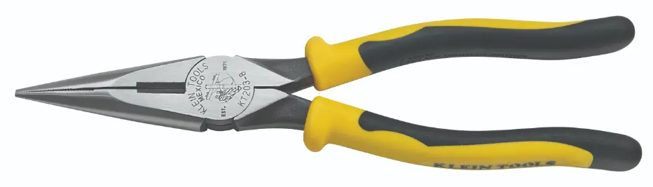 [KT203-8] PINZA DE PUNTA CÓNICA CON CORTE 8" KLEIN