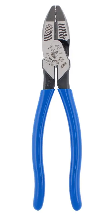 [KTD2000-9NE] PINZA DE ELECTRICISTA DE 9" SERIE 2000 AZUL KLEIN 