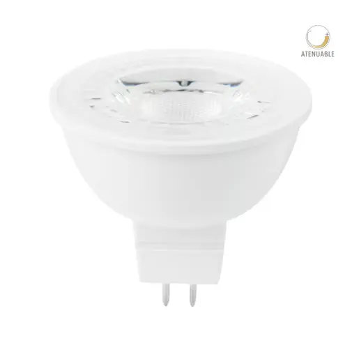 [MR16D-LED/001/30] FOCO LED MR16 7W, 30K, 100-127V, BASE GX5.3, ATENUABLE, TECNOLITE