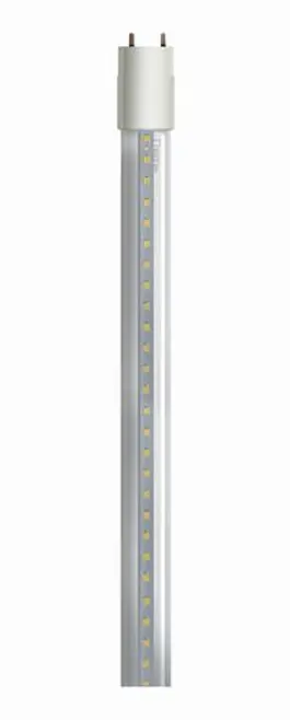 [S00548] TUBO LED T8 18W 65K 100-265V DOBLE CONEXIÓN 1.20MTS SAGLITE (CLARO)