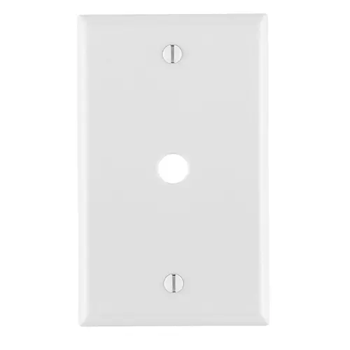 TAPA PARA TELÉFONO 1 ORIFICIO (.406"/10MM) 2X4 BAQUELITA, LEVITON