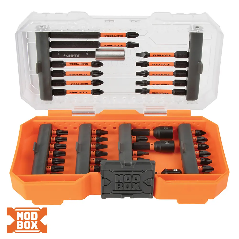 [33801] JUEGO DE PUNTAS PARA DESARMADOR DE IMPACTO PROFLEX, 40 PIEZAS KLEINTOOLS