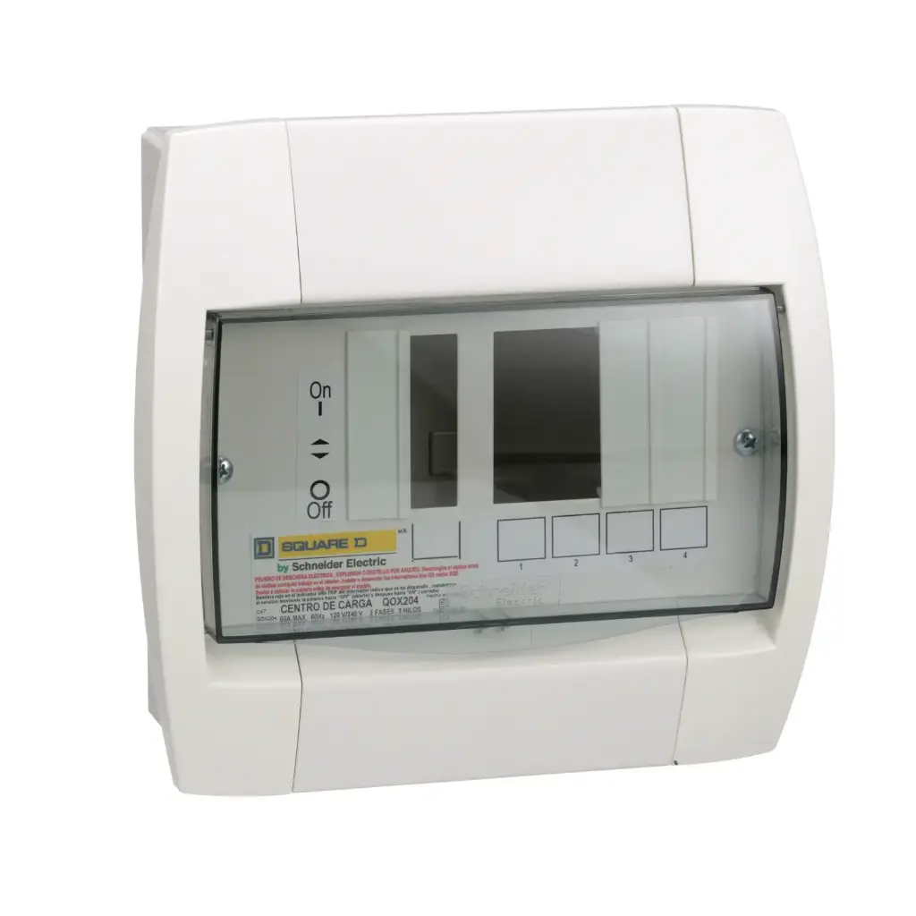 [QOX204] CENTRO DE CARGA QOX 120/240V, 2F-3H, NEMA 1, SQUARE D (2P-6P, 60A)