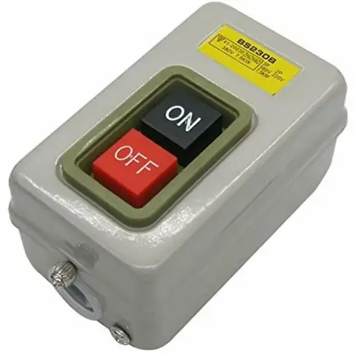 [BS230B] BOTONERA PARO Y ARRANQUE 30 AMP ESCALA ELECTRIC