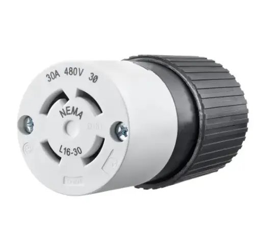[71630NC] TOMA DE BLOQUEO COLGANTE INDUSTRIAL L16-30R, 30A 480V TRIFÁSICO DELTA, BRYANT