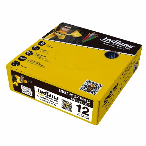 CABLE THW-LS/THHW-LS CAJA INDIANA